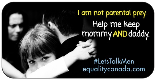 CAFE parental alienation and fatherlessness billboard adds.